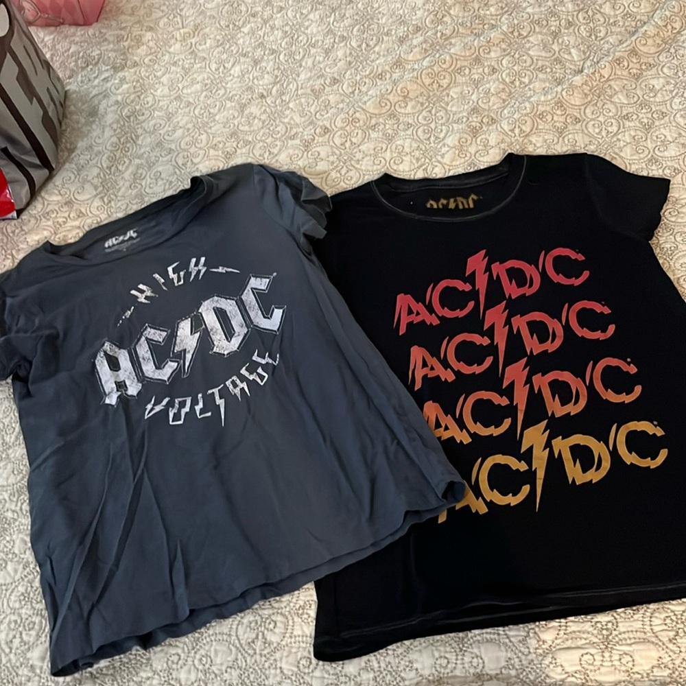 AC/DC graphic tees